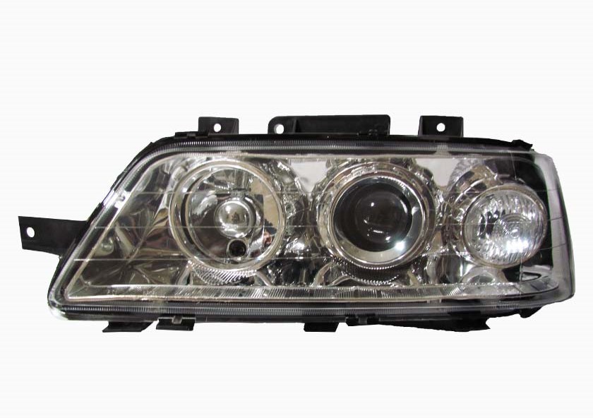 1 چراغ جلو چپ (سمت راننده) فابریک SNT اس ان تی کریستالی پژو 405 GLX و SLX 