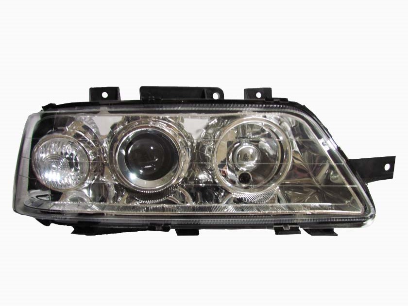 2 چراغ جلو راست (سمت شاگرد) فابریک SNT اس ان تی کریستالی پژو 405 GLX و SLX 