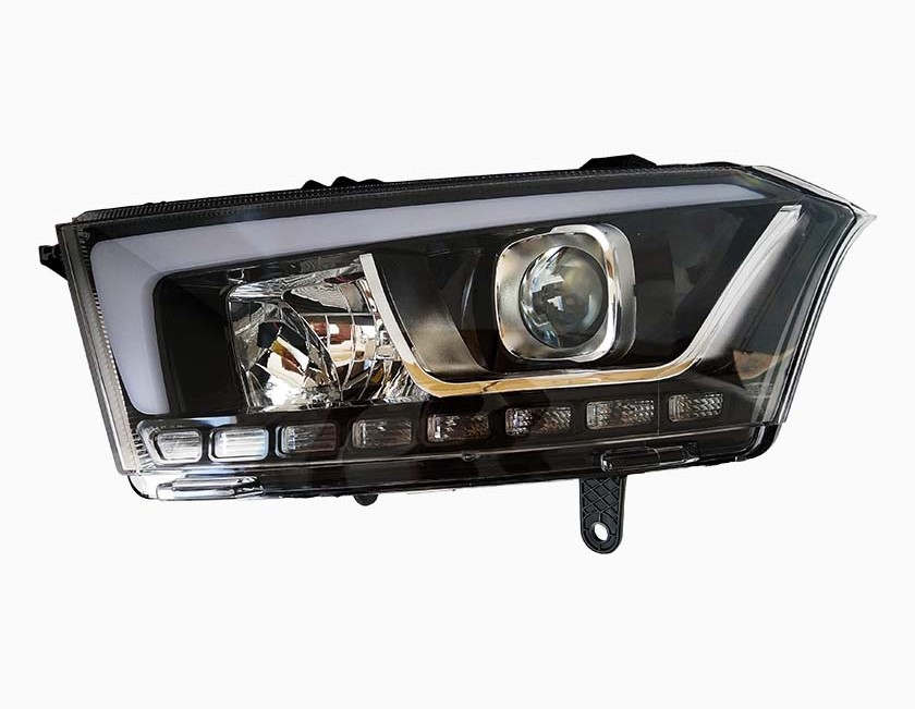 چراغ جلو دنا پلاس چپ مدرن  با لامپ و موتور LED